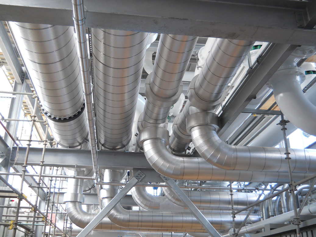 Condensate Lines Cleaning by Hydrosol System Hydrosol System